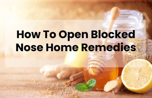 Home Remedies For Chronic Blocked Nose